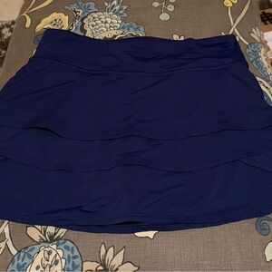 Kid’s Blue Athletic Skort